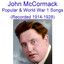 Popular, Sentimental & World War I Songs (Encore 1) [Recorded 1914 - 1928] cover