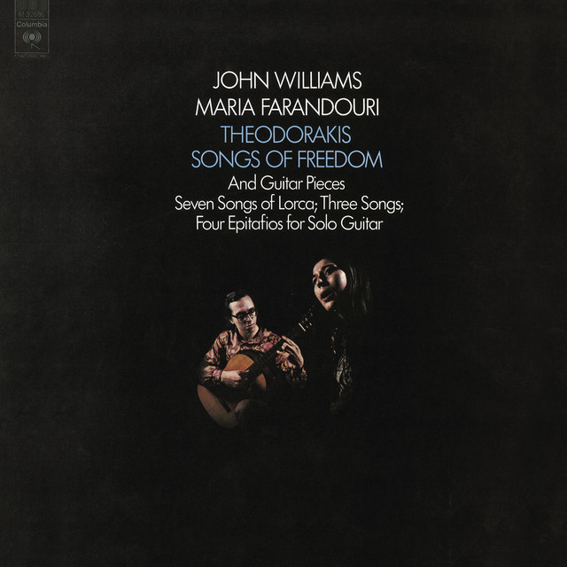 John Williams Plays Theodorakis - Songs of Freedom Albumcover