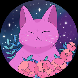 Purrple Cat Photo