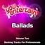 Ballads - Professional Backing Tracks, Vol. 2 Albumcover