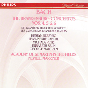 Brandenburg Concertos 4, 5, 6 cover