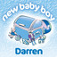 New Baby Boy Darren Albumcover
