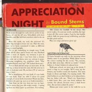 Appreciation Night cover
