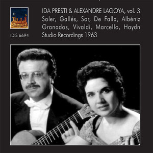 Ida Presti & Alexandre Lagoya, Vol. 3 album