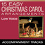 15 Easy Christmas Carol Arrangements, Low Voice (Accompaniment Tracks) Albumcover
