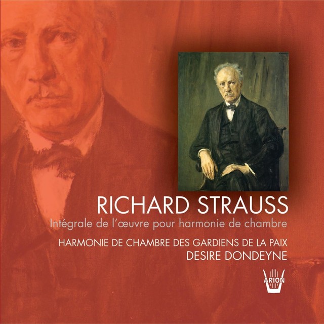 Strauss : Intégrale de la musique pour harmonie de chambre Albumcover