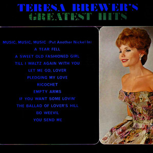 Teresa Brewer's Greatest Hits cover