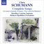 Schumann, C.: Songs (Complete) Albumcover