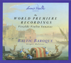 The World Premiere Recordings: Vivaldi Violin Sonatas cover