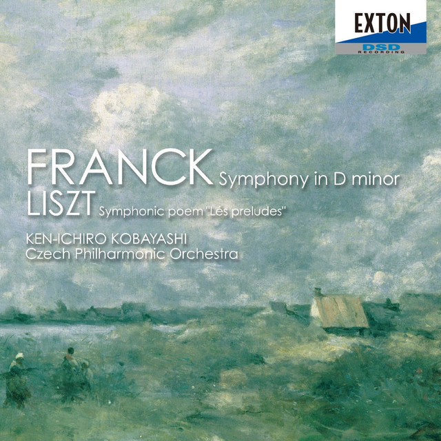 Franck: Symphony in D minor, Liszt: Symphonic poem Les preludes Albumcover