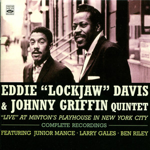 "Live" at Minton's Playhouse in New York City album