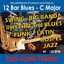 12 Bar Blues - C Major - Play Along Tracks Albumcover
