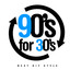 90's for 30's cover