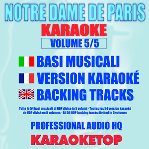 Notre Dame De Paris, Vol. 5/5 (Karaoke Version) album