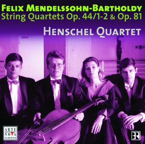 String Quartets op. 44 nos. 1-2 & op. 81 cover