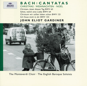 Cantatas, Christmas: BWV 63, 64, 121, 133 cover