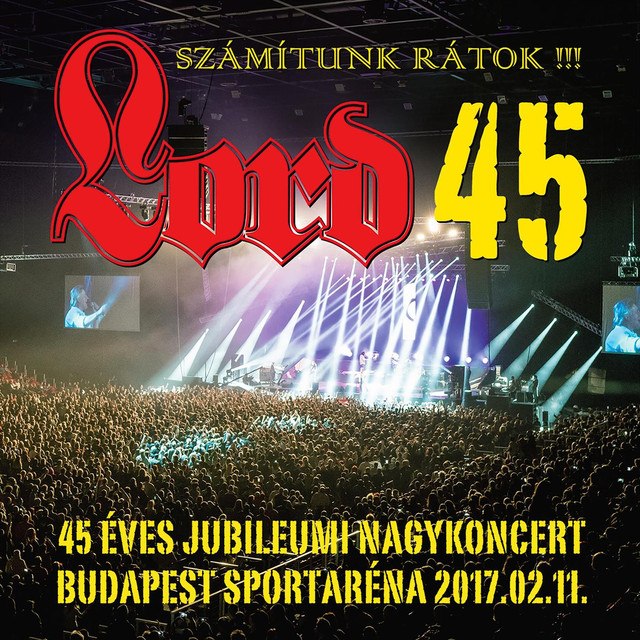 45 Aréna Koncert - Számítunk Rátok! I. cover