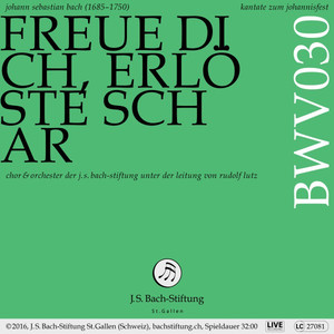 Bachkantate, BWV 30 - Freue dich, erlöste Schar (Live) album