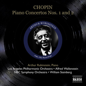 Chopin, F.: Piano Concertos Nos. 1 and 2 (Rubinstein) (1946, 1953) Albumcover