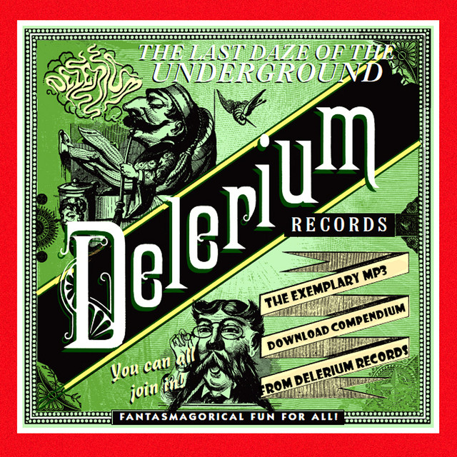 The Last Daze Of The Underground Delerium Records cover