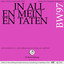 Bachkantate, BWV 97 - In allen meinen Taten cover