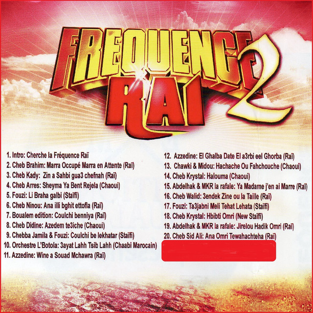 Frequence Raï, Vol. 2 Albumcover