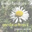 Meditations I Piano Solos Albumcover
