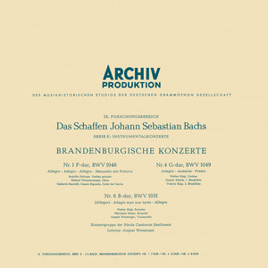 Brandenburg Concertos And Viola Da Gamba Sonatas (Vol. 1) album
