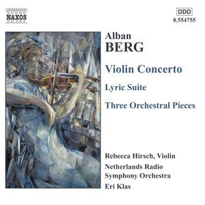 Violin Concerto / Lyric Suite / Three Orchestral Pieces cover