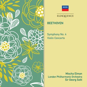 Beethoven: Symphony No. 4; Violin Concerto album