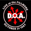 Live at the Fillmore 1981 cover