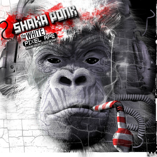 The White Pixel Ape (smoking Isolate To Keep In Shape) cover