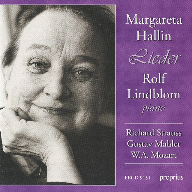 Strauss, R. - Mahler - Mozart: Lieder Albumcover