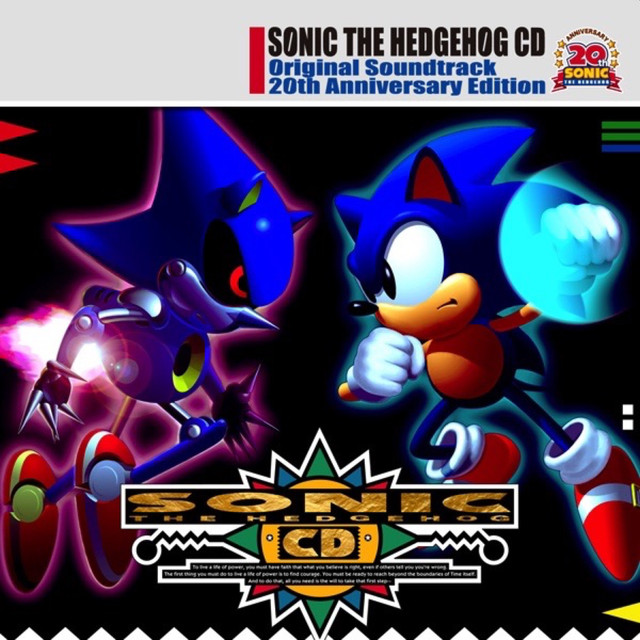 Sonic The Hedgehog Cd Original Soundtrack cover