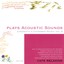 Plays Acoustic Sounds: Cinematic II, Chamber Music, Vol. 8 Albumcover