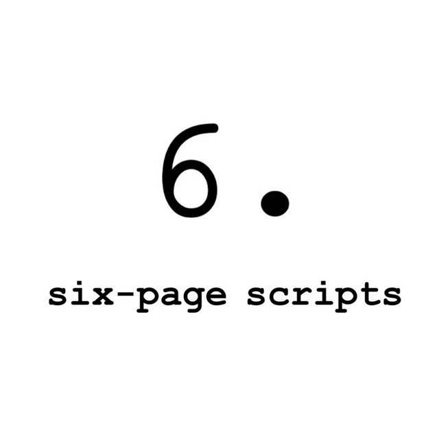 Looking for Nits to Pick - Six Page Scripts | Podcast on Spotify