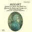 Mozart: Quintet for Piano and Wind, Quartet for Piano and Strings Albumcover