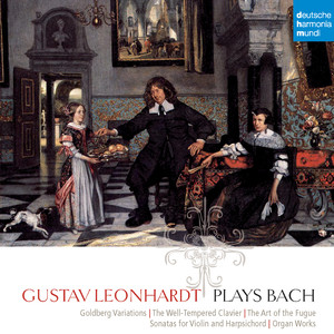 Gustav Leonhardt Plays Bach album