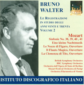 Symphonies Nos. 39, 40 & 41 (Bruno Walter) cover