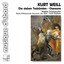 Weill: Die sieben Todsünden / Chansons cover