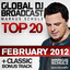 Global DJ Broadcast Top 20 - February 2012 (Including Classic Bonus Track) cover