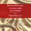 Poulenc: Les Animaux modèles, Concert champêtre pour piano et orchestre & Improvisations 13, 15 Albumcover