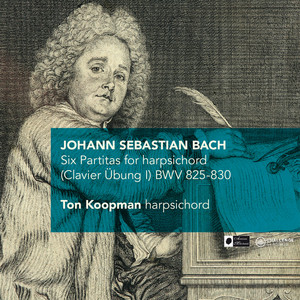 J.S. Bach: Six Partitas for harpsichord (Clavier Übung I) BWV 825-830 album