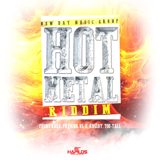 Hot Metal Riddim Albumcover