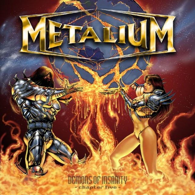 Omslag för Demons Of Insanity: Chapter Five av Metalium