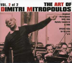 The Art of Dimitri Mitropoulos, Vol. 2 (1945-1955) album