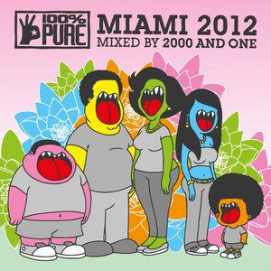 100% Pure Miami 2012 Albumcover