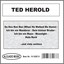 Ted Herold Albumcover