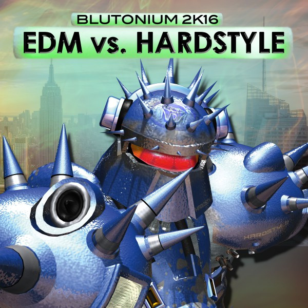Edm Vs. Hardstyle (blutonium 2k16) cover