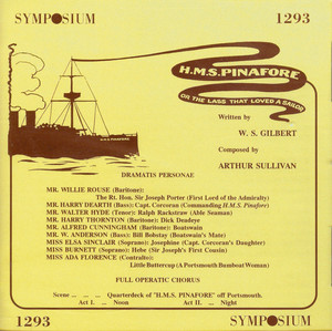 Sullivan: HMS Pinafore album